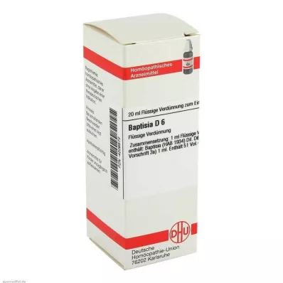 BAPTISIA D 6 Dilution, 20 ml