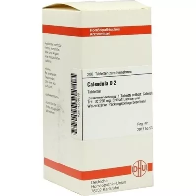 CALENDULA D 2 tablets, 200 pcs CALENDULA D 2 tablets, 200 pcs