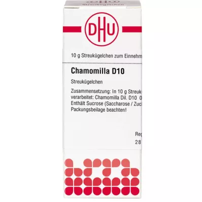 CHAMOMILLA D 10 Globuli, 10 g