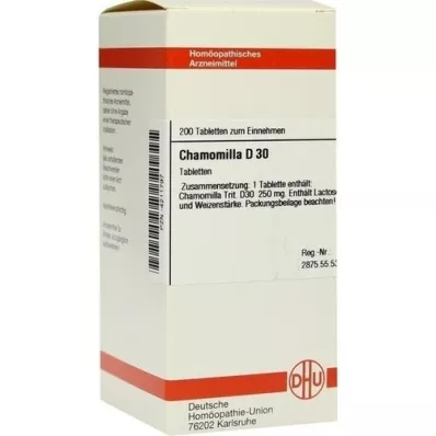CHAMOMILLA D 30 tablets, 200 pcs