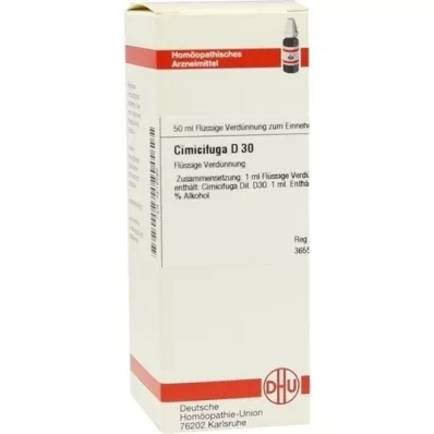 CIMICIFUGA D 30 Dilution, 50mL CIMICIFUGA D 30 Dilution, 50mL