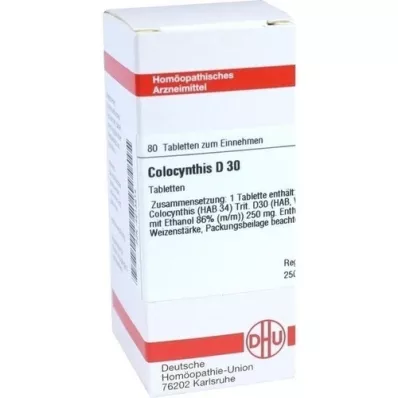 COLOCYNTHIS D 30 tablets, 80 pcs