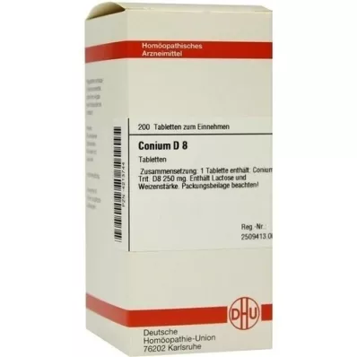 CONIUM D 8 tablets, 200 pcs