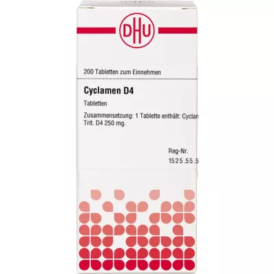 CYCLAMEN D 4 tablets, 200 pcs CYCLAMEN D 4 tablets, 200 pcs