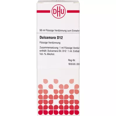 DULCAMARA D 12 Dilution, 50 ml DULCAMARA D 12 Dilution, 50 ml