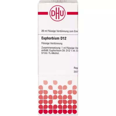 EUPHORBIUM D 12 Dilution, 20 ml EUPHORBIUM D 12 Dilution, 20 ml