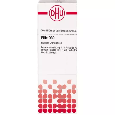 FILIX D 30 Dilution, 20mL