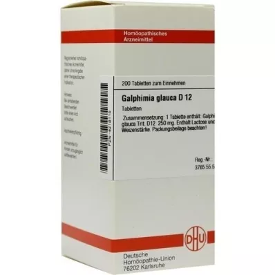 GALPHIMIA GLAUCA D 12 Tabletten, 200 St