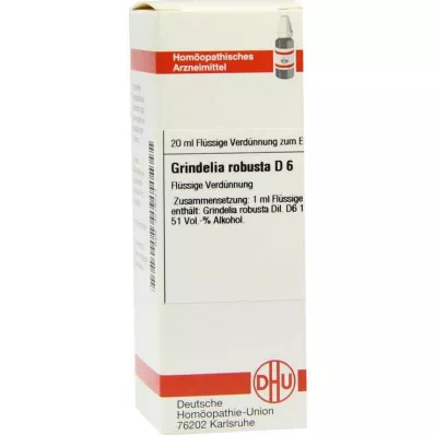 GRINDELIA ROBUSTA D 6 Dilution, 20 ml