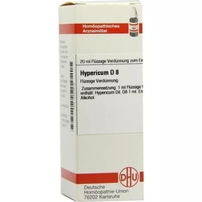 HYPERICUM D 8 Dilution, 20mL