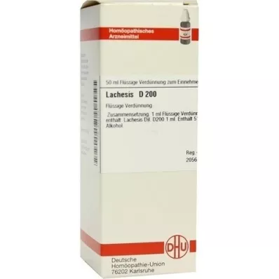 LACHESIS D 200 Dilution, 50mL LACHESIS D 200 Dilution, 50mL