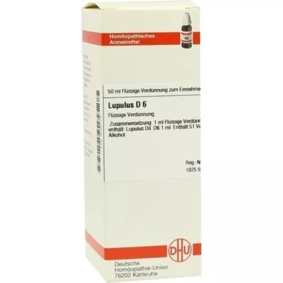 LUPULUS D 6 Dilution, 50mL
