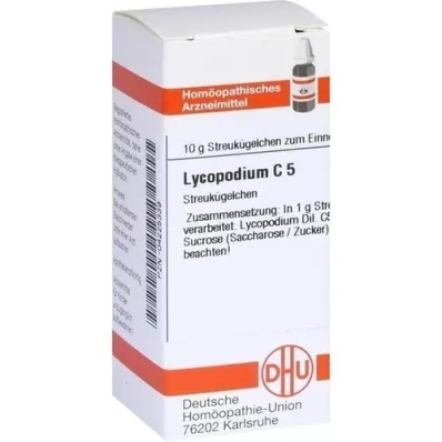LYCOPODIUM C 5 Globuli, 10 g