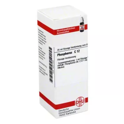 PHOSPHORUS C 12 Dilution, 20 ml PHOSPHORUS C 12 Dilution, 20 ml