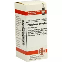 PHOSPHORUS AMORPHUS D 12 Globuli, 10 g
