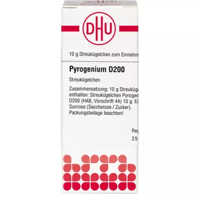 PYROGENIUM D 200 Globuli, 10 g