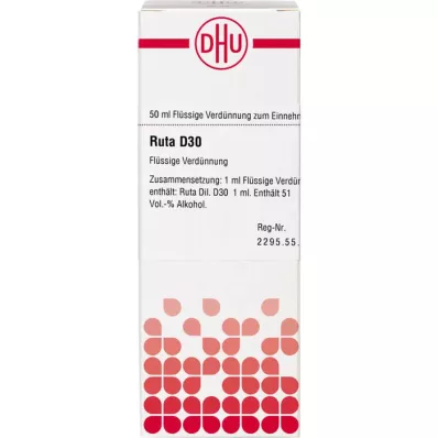 RUTA D 30 Dilution, 50mL RUTA D 30 Dilution, 50mL