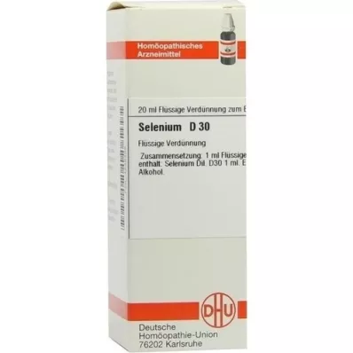 SELENIUM D 30 Dilution, 20mL