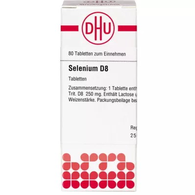 SELENIUM D 8 tablets, 80 pcs SELENIUM D 8 tablets, 80 pcs