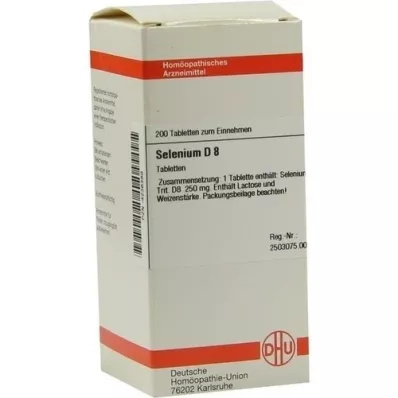 SELENIUM D 8 tablets, 200 pcs