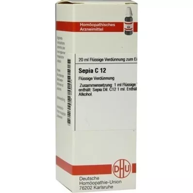 SEPIA C 12 Dilution, 20 ml