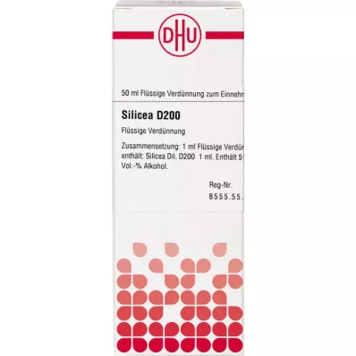 SILICEA D 200 Dilution, 50 ml SILICEA D 200 Dilution, 50 ml