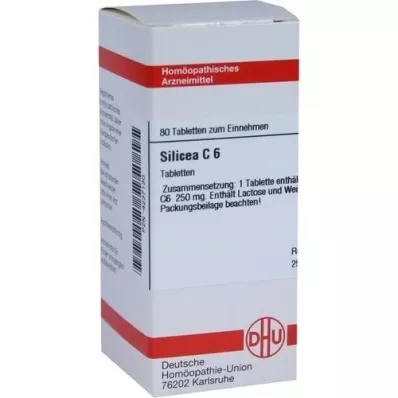 SILICEA C 6 tablets, 80 pcs SILICEA C 6 tablets, 80 pcs