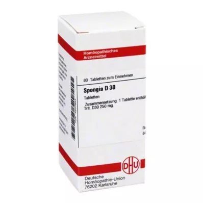 SPONGIA D 30 tablets, 80 pcs SPONGIA D 30 tablets, 80 pcs