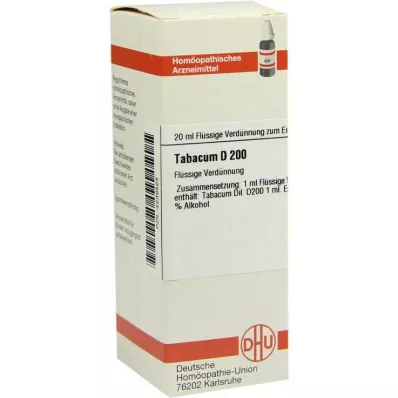 TABACUM D 200 Dilution, 20 ml TABACUM D 200 Dilution, 20 ml