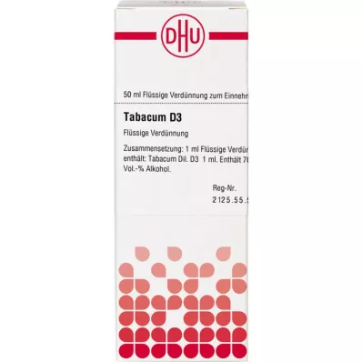 TABACUM D 3 Dilution, 50mL