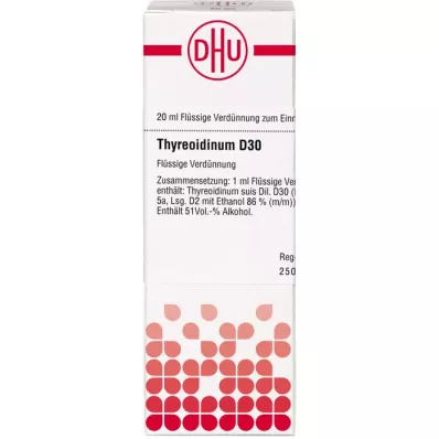 THYREOIDINUM D 30 Dilution, 20 ml