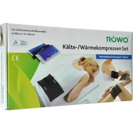 RÖWO Kalt-Warm-Kompresse m.Klettbandage 2 St., 1 P