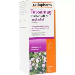 TUSSAMAG cough juice n sugar -free, 175 g