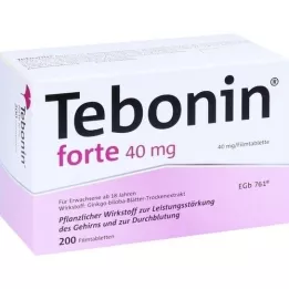 TEBONIN Forte 40 mg film -coated tablets, 200 pcs