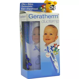 Geratherm Ear Forehead Thermometer Duotemp Blue, 1 pcs