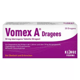 VOMEX A Dragees 50 mg coated tablets, 20 pcs