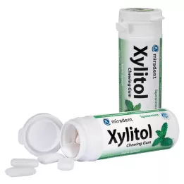 Miradent Xylitol Gum Spearmint, 30 pcs