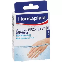 Hansaplast Aqua Protect Hand Set, 16 pcs