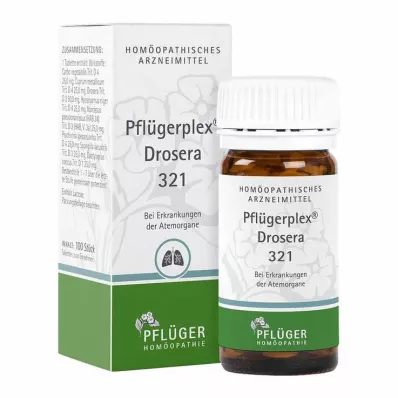 PFLÜGERPLEX Drosera 321 tablets, 100 pcs PFLÜGERPLEX Drosera 321 tablets, 100 pcs