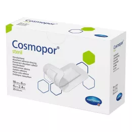 COSMOPOR sterile wound dressing 6x10 cm, 25 pcs
