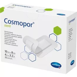 COSMOPOR Steril wound association 8x10 cm, 25 pcs