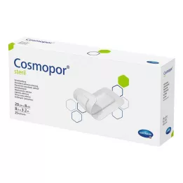 COSMOPOR Steril wound association 8x20 cm, 25 pcs