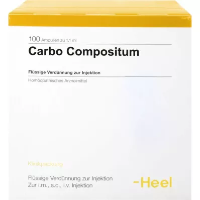 CARBO COMPOSITUM ampoules, 100 pcs