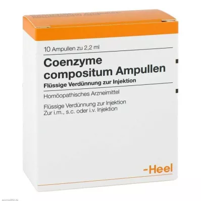 COENZYME COMPOSITUM Ampoules, 10 pcs COENZYME COMPOSITUM Ampoules, 10 pcs