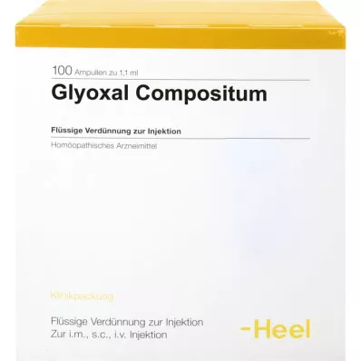 GLYOXAL compositum Ampullen, 100 St