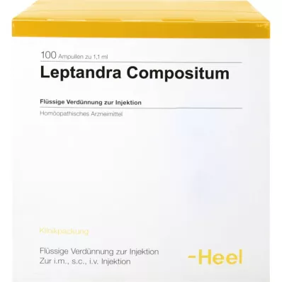 LEPTANDRA COMPOSITUM ampoules, 100 pcs