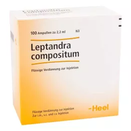 LEPTANDRA COMPOSITUM ampoules, 100 pcs