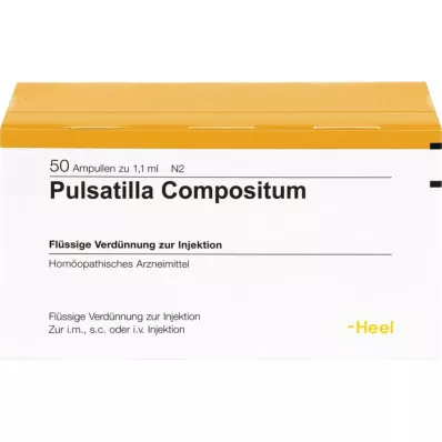 PULSATILLA COMPOSITUM ampoules, 50 pcs
