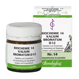 BIOCHEMIE 14 Kalium bromatum D 12 tablets, 80 pcs