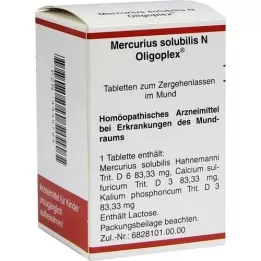 MERCURIUS SOLUBILIS N Oligoplex tablets, 150 pcs